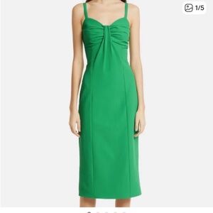 Cinq a Sept  Green Erica Dress